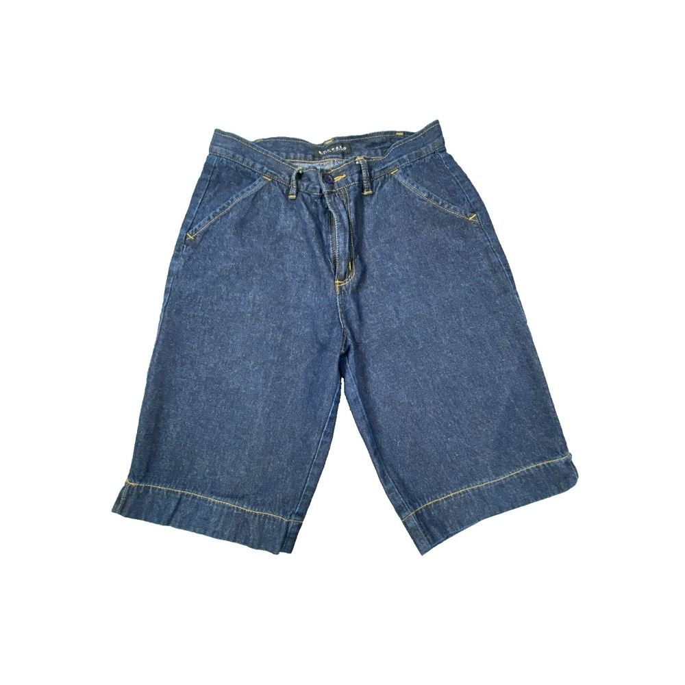 Buffalo David Bitton Denim Shorts Women Size 29 Dark Wash Mid Rise Casual Summer